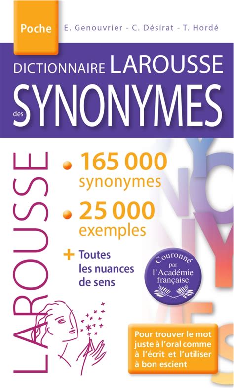 dictionnaire synonyme